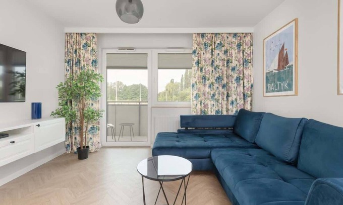 Nowy Port Apartment | Letnicka 1H | Fashionable Apartment | Parking