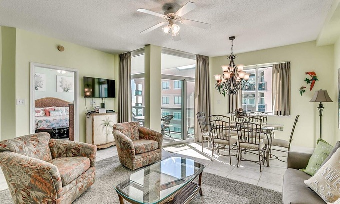 Crescent Beach Condo | Light and Spacious Corner Unit, Ocean View, Pools | Crescent Keyes - PH 10