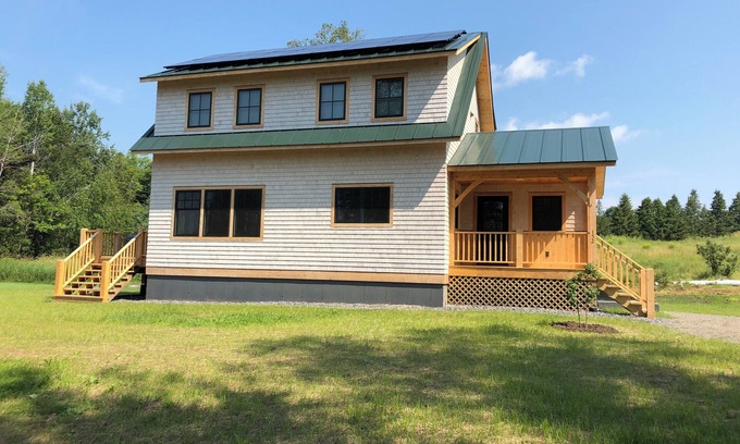 West Glover House | Light-filled family-friendly lakeside home in W. Glover, VT.