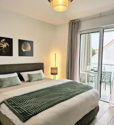 Niedernberg Apartment | Limes2Living-Loggia-Self check-in-Gratis parken