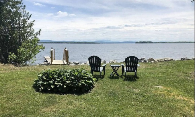 North Hero House | Little Camp · Cozy North Hero Lakefront w/Amazing views!