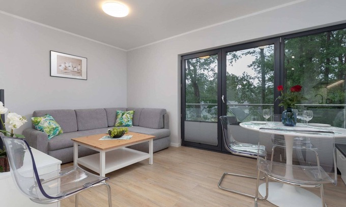 Miedzywodzie Apartment | Little Laguna 1B | Jacuzzi | Sauna | Gym
