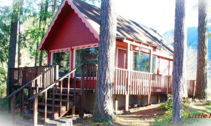Ashford Cabin | Little Red Cabin ~5 min to Mt. Rainier entrance!
