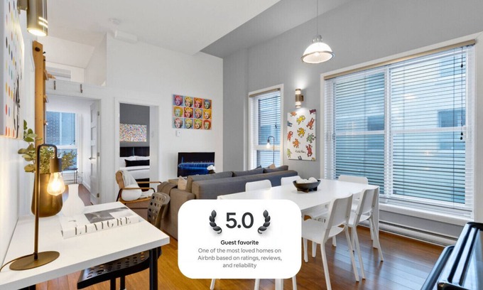 Milton Park Apartment | LiV MTL Main-205 Spacious 2BR Suite + Mezzanine