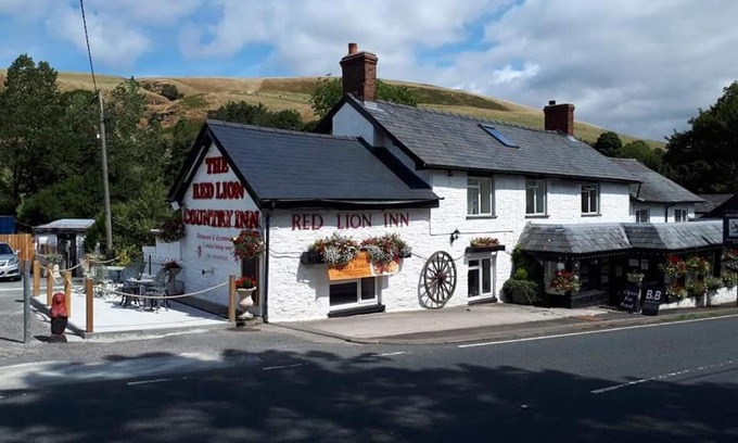 Llanfihangel-nant-Melan Bed & Breakfast | Llew Coch B&B formaly The Red Lion inn