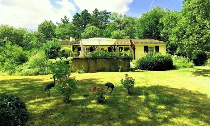 Baladou House | Located in a tranquil woodland setting.