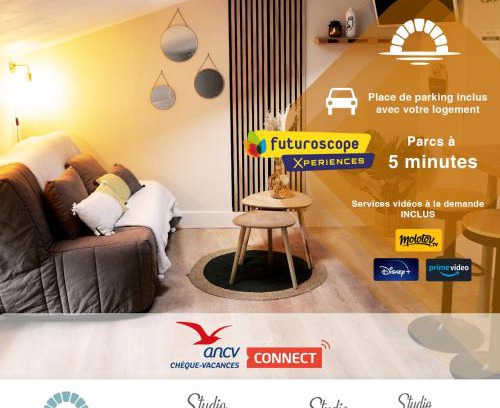 Chasseneuil-du-Poitou Apartment | Locations du Grand Pont - Appart hôtel Poitiers - Futuroscope