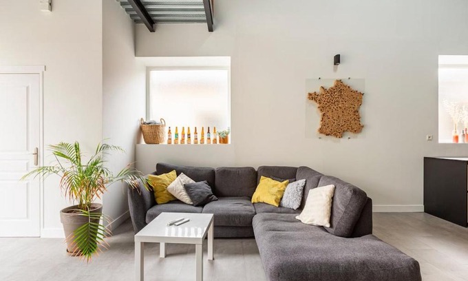 Cognac Apartment | Loft chaleureux