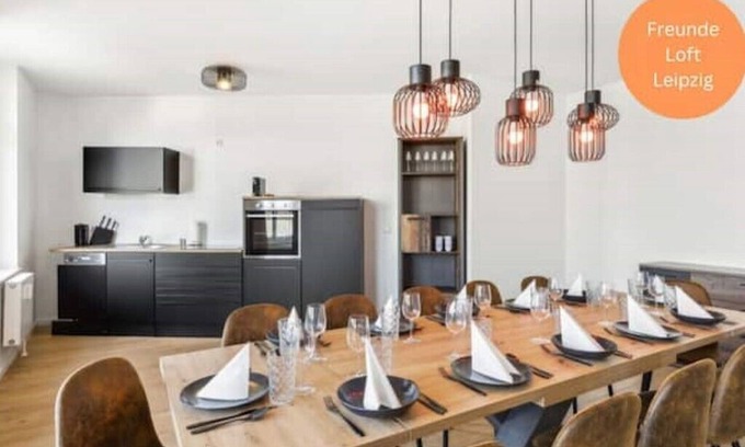 Ost Apartment | Loft für 10 Freunde