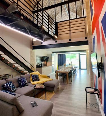 Faubourg North Apartment | LOFT Gare Cité Gastronomique Dijon
