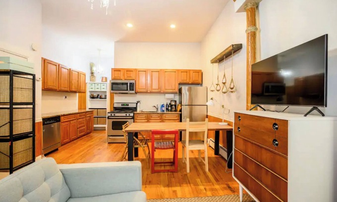 Historic Downtown Apartment | Lofty and Light, Best of Jersey City