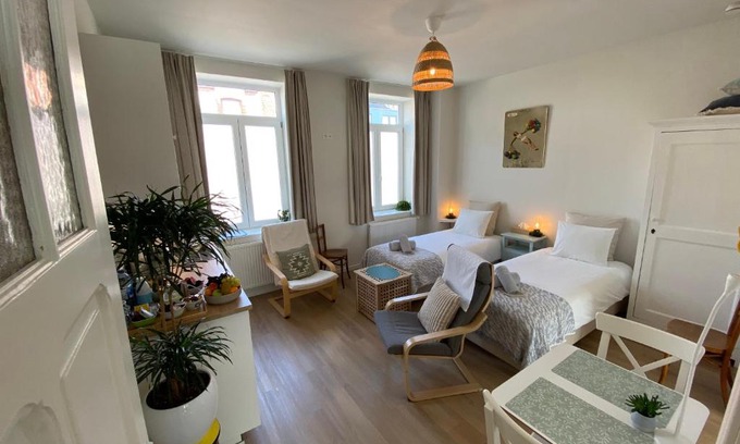 Ostend City Centre Apartment | LOGIES-M Comfort Studios Inc Bikes B&B