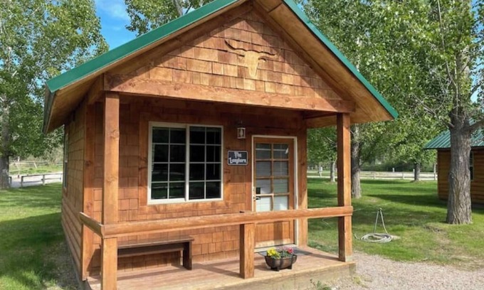 Ririe Apartment | Longhorn Cabin At Mountain River Ranch
