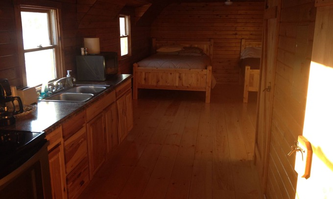 New Limerick Cabin | Loon Cabin! Located right on the lake! Great getaway for all seasons!