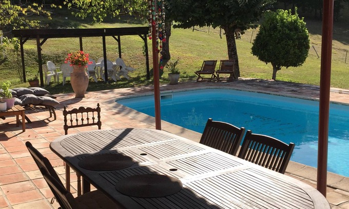 Lebreil House | Lot. Montcuq. Charming house in Quercy Blanc, dominant view not overlooked.