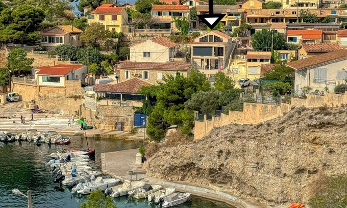 Niolon Apartment | Love room with magnificent sea view