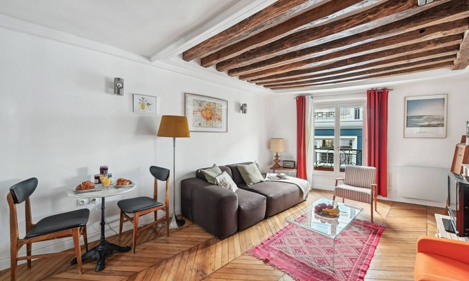 Vivienne Apartment | Lovely 1BR Near Quartier Montorgueil