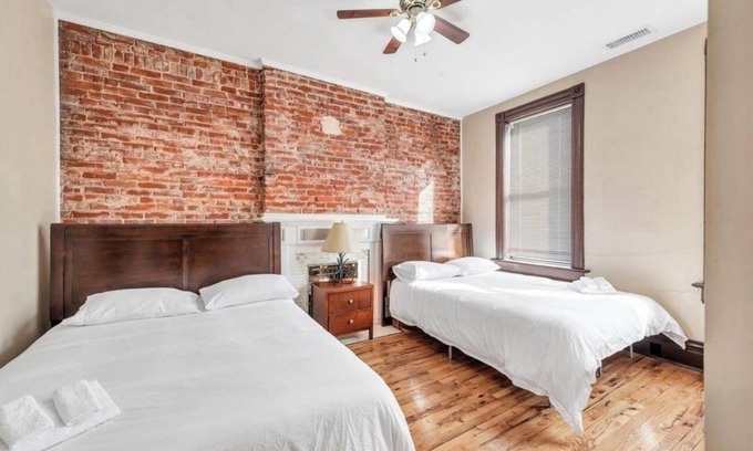 Soulard House | Lovely 3-bedroom townhome with AC in St. Louis. Travel nurse/long term stay
