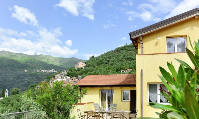 Pantasina Apartment | Lovely apartment with private pool, TV, patio, pets allowed, panoramic view and parking