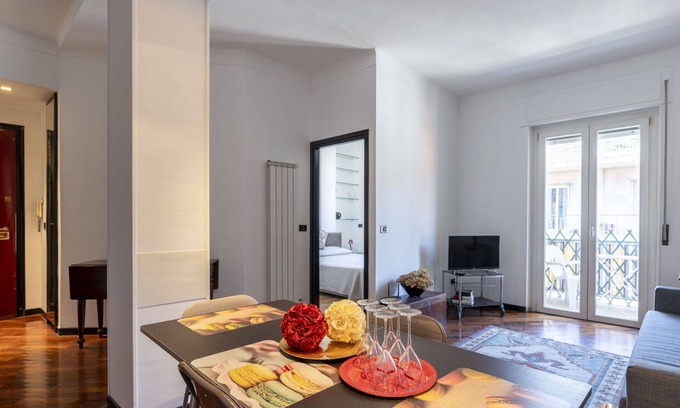 Ventimiglia Apartment | Lovely apartment for 5 guests with WIFI, A/C and balcony