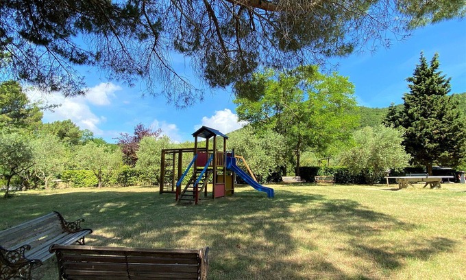 Riparbella Apartment | Lovely apartment for 4 guests with pool, A/C, WIFI, TV, patio and parking