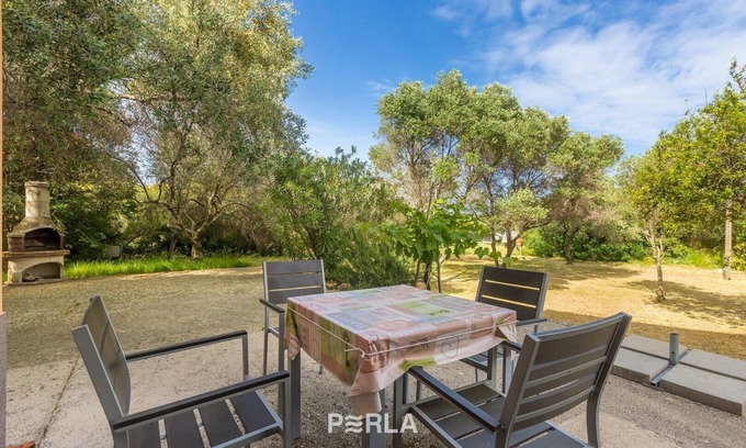 Nerezine Apartment | Lovely apartment ZOE with large terrace and own grill 300m from the beach