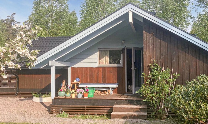 Heberg House | Lovely home in Heberg with sauna