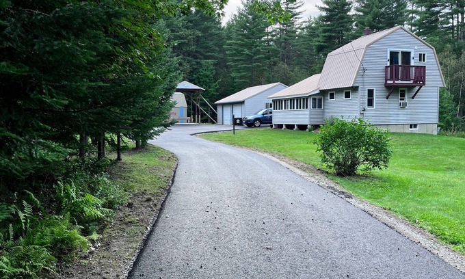 Madison Cabin | Lovely private cabin on 30 acres with walking trails & fire pit. 1 pet allowed