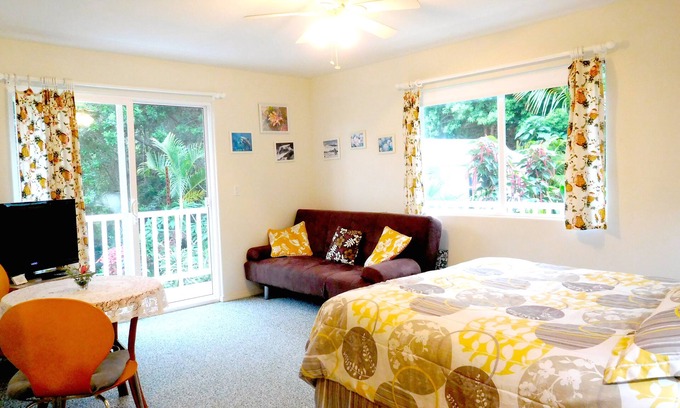 Kalaoa House | Lovely Room. Wir Sprechen Deutsch. Tropical Garden, Quiet
