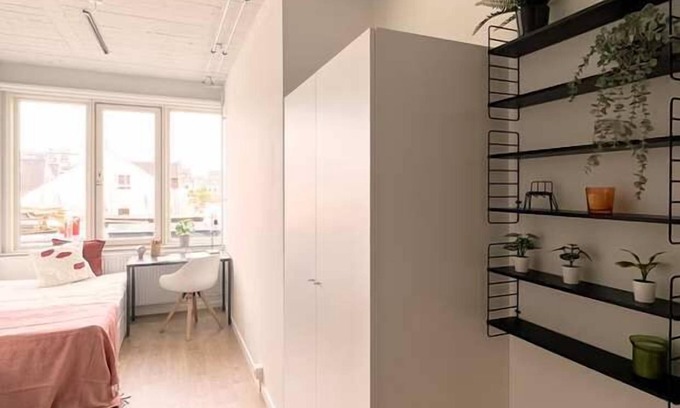 København NV Apartment | Lovely Studio w kitchen