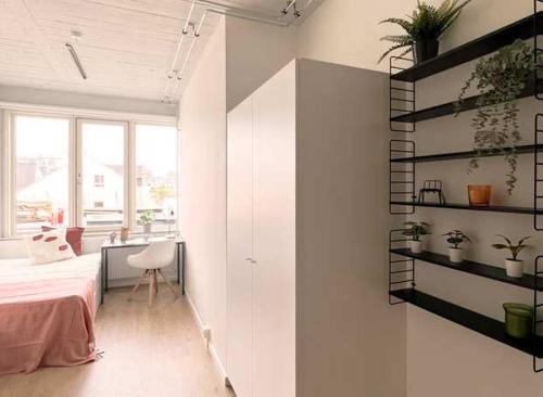 København NV Apartment | Lovely Studio w kitchen