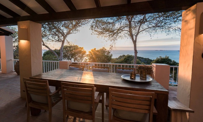 Cala Vadella Villa | Lovely villa with stunning sea views, 600 meters from the Cala Vadella beach
