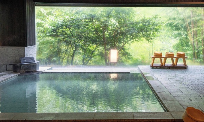 Kyomachi Onsen House | Low bed twin | Upgrade with half board /Kirishima Kagoshima