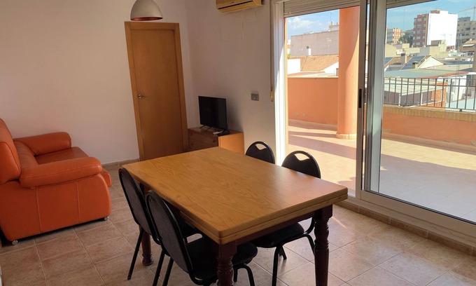 Sagunto Apartment | Luminoso Atico en Centro Ciudad