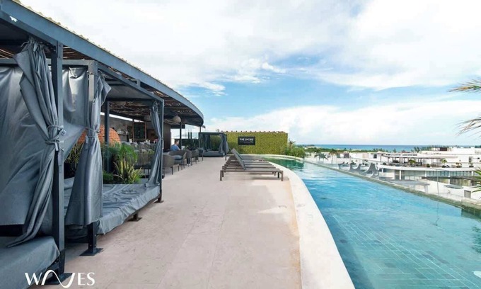 Luis Donaldo Colosio Condo | Luminous 1 Br. Steps away from the Beach