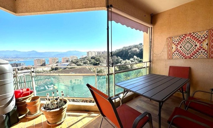 Ajaccio Apartment | Luminous T3 in the heights of Ajaccio
