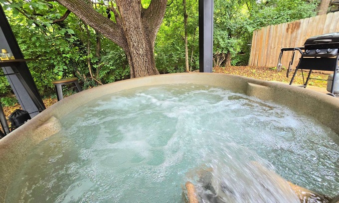 Johnson House | Lux Couples Retreat: Hot Tub & Sleep Number Bed