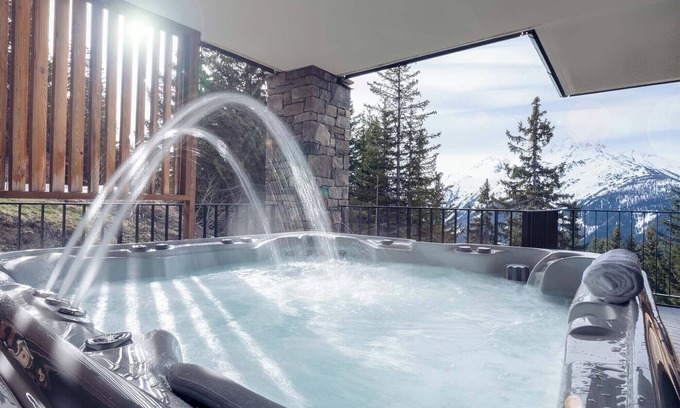La Rosiere Condo | Luxe alpin | Bain à remous + vue imprenable