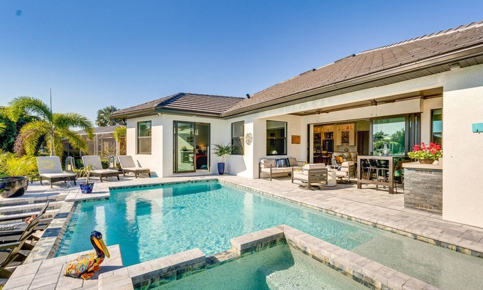 Punta Gorda House | Luxe Home in Punta Gorda w/Pool: Canal Views!