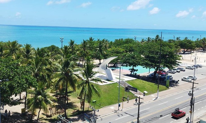 Pajucara Apartment | Luxuoso BEIRA-MAR duas suítes