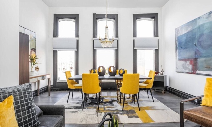 Crawfordsville Condo | Luxurious Downtown Penthouse, Great Views!