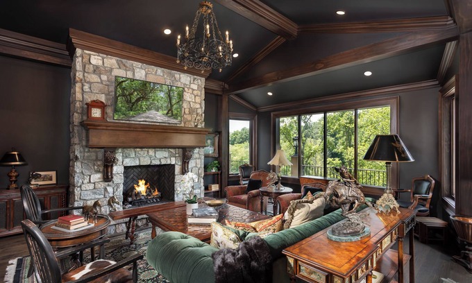 Fletcher House | Luxurious Old World Two Bdrm Chalet on Equestrian Estate minutes from Asheville