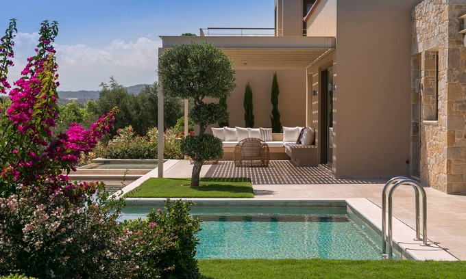 Marathokefala Villa | Luxurious Villa Ianira - 4 bedroom villa with private pool