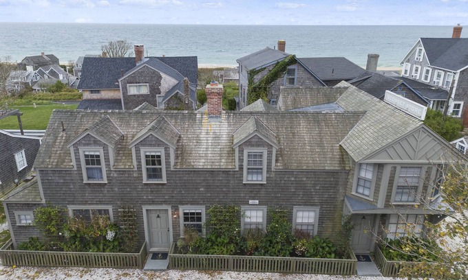 Siasconset Condo | Luxury 1-Bedroom Residence in Sconset Village. Steps to Beach and Bluff Walk.