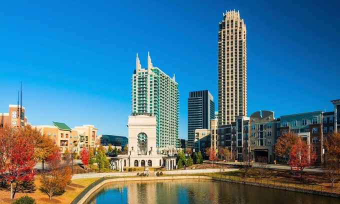 Atlantic Station Area Apartment | LUXURY 1BA 1BA CONDO HEART OF ATLANTA NEAR SHOPS