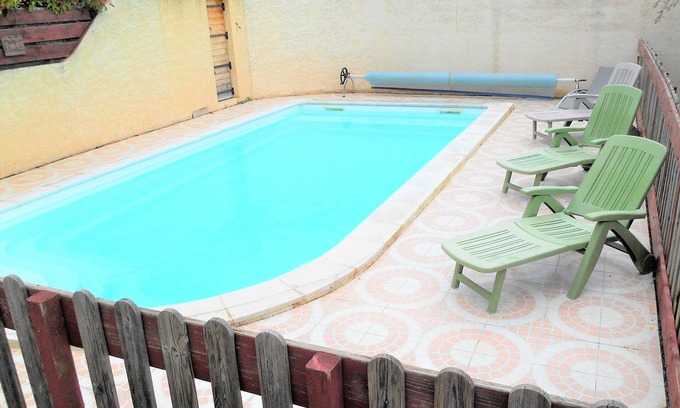 Saint-Clement Villa | Luxury 200m² villa with private pool, Clevacances label (3 keys)
