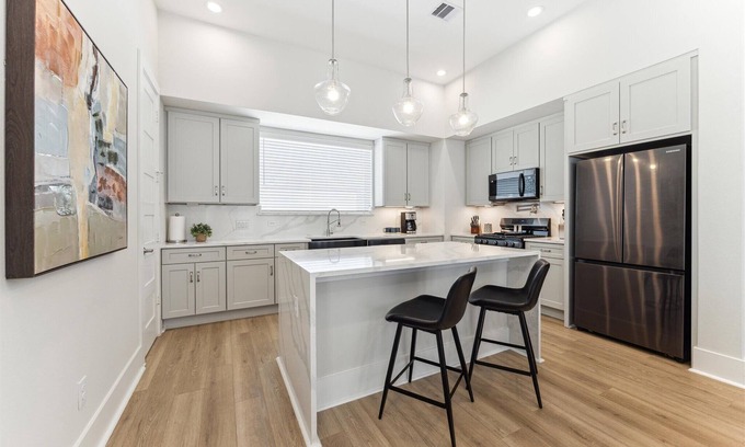 Spring Branch Central House | Luxury 3 Story Home Spring Branch EV Ready Garage