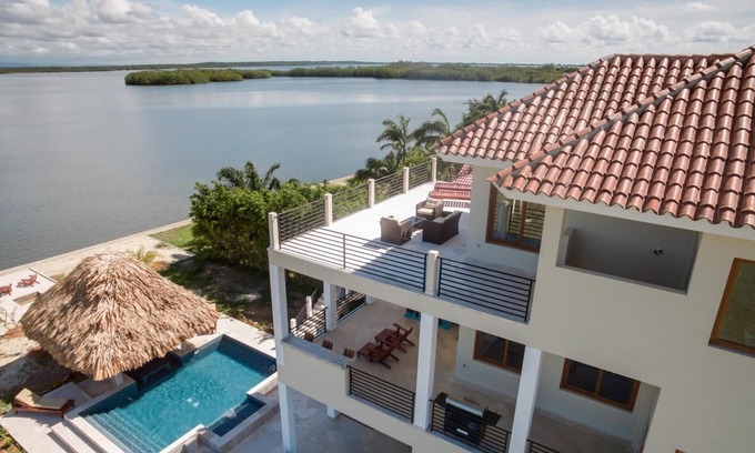 Plantation Villa | Luxury 3-Story Waterfront Villa with Pool