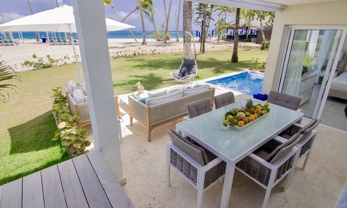 Puerto Plata Condo | Luxury 4BR Beachfront Double Condo w/Private Patio and Plunge Pool