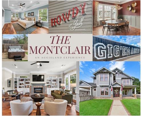 College Park Villa | Luxury 5 BR 4 Bath, Hot Tub, Outdoor Kitchen, Across Street from Kyle Field!